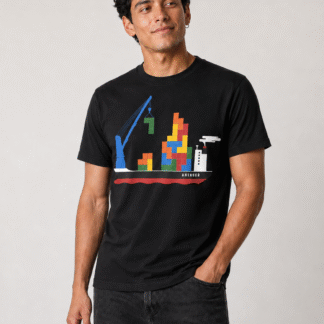 Carga Pixel - remera unisex, ejemplo calce Estándar