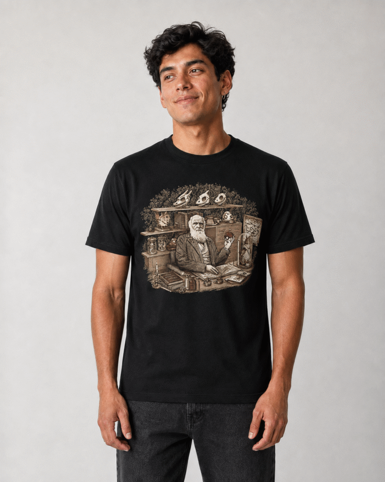 Gabinete Evolutivo - remera unisex, ejemplo calce Estándar