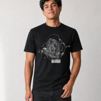 Robot en Piezas - remera unisex, ejemplo calce Estándar